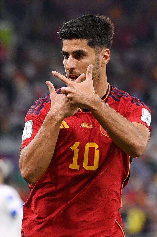 Marco Asensio Spain National Team World Cup Qatar 2022 Wall Art Poster