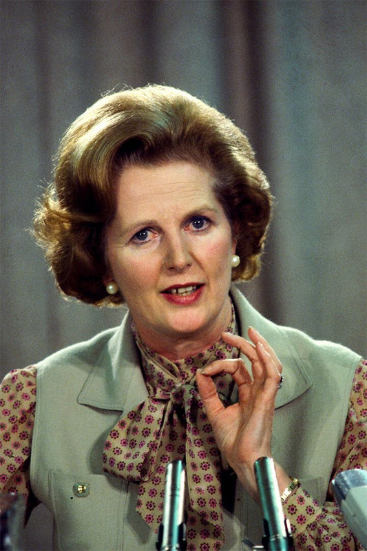 Margaret Thatcher British Politician Print Wall Art Home Decor Poster