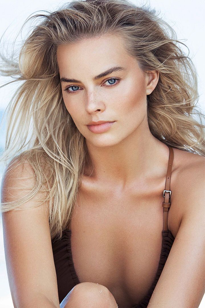 Margot Robbie Celebrity Australian Cinema Actor Beauty Keychain