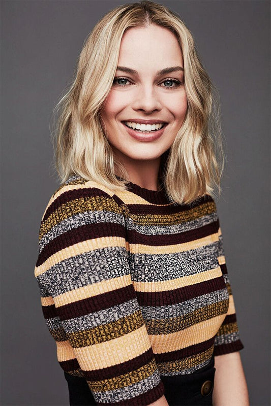 Margot Robbie Movie Actress Producer Artist Star Wall Art Home Poster