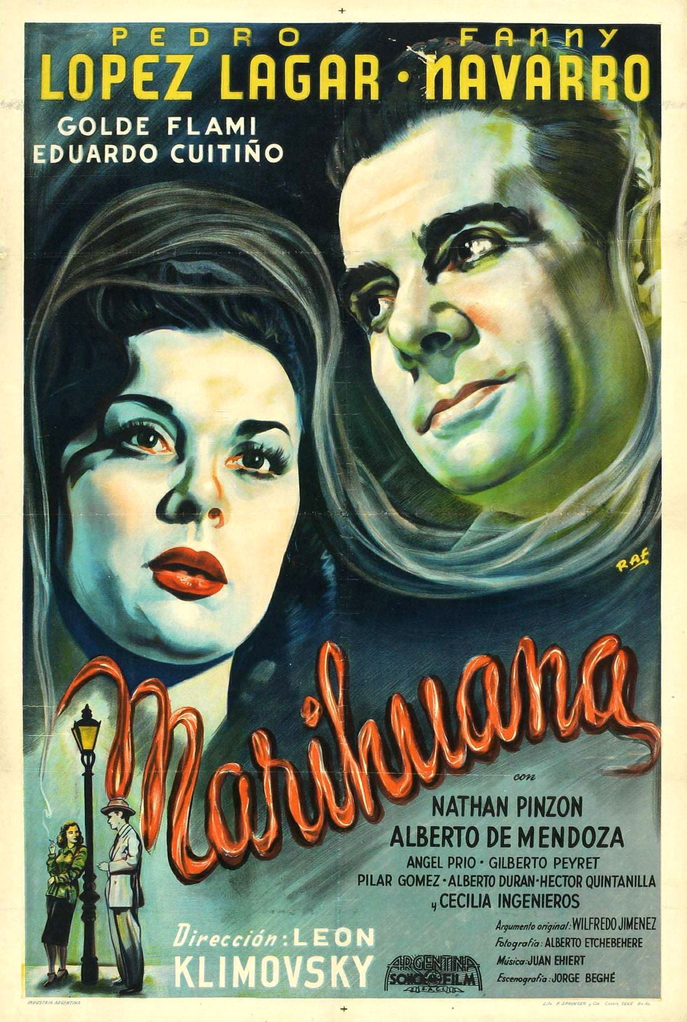 Marihuana Story 1950 01 Movie Magnet