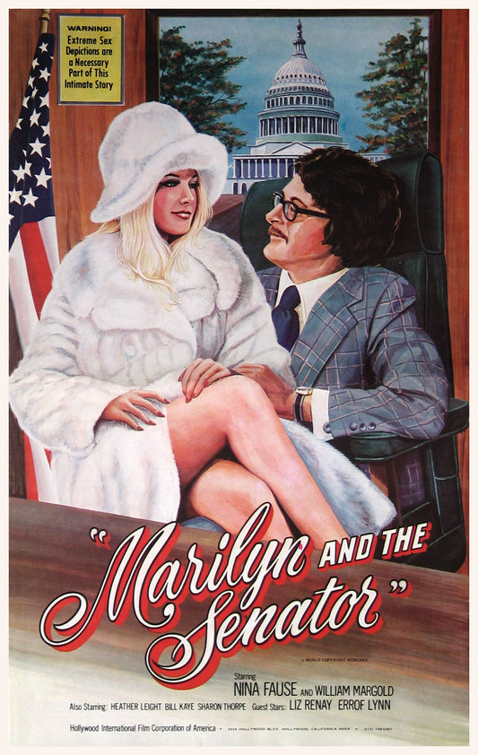 Marilyn And Senator 01 Movie Magnet
