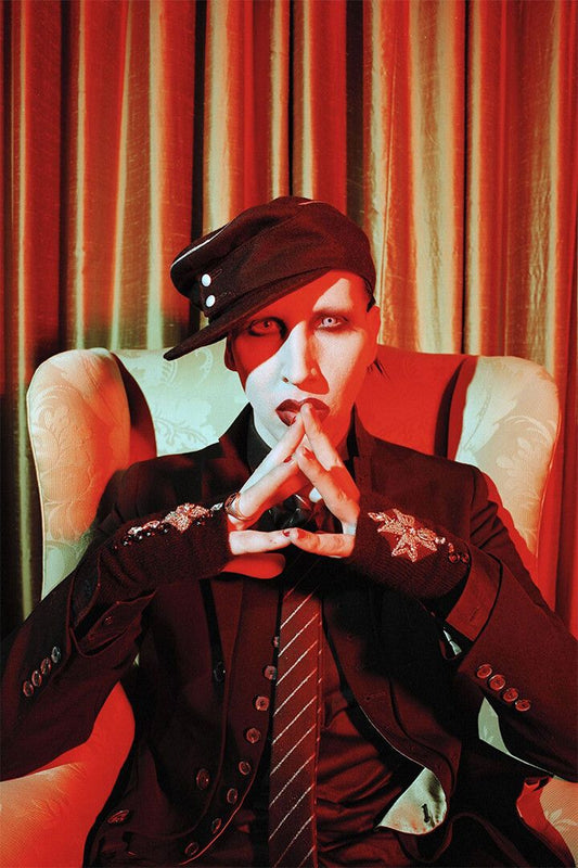 Marilyn Manson Actress American Singer Print Wall Art Home Decor Poster