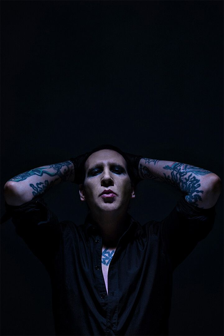 Marilyn Manson Celebrity Singer Rock Star Wall Art Home Decor Poster