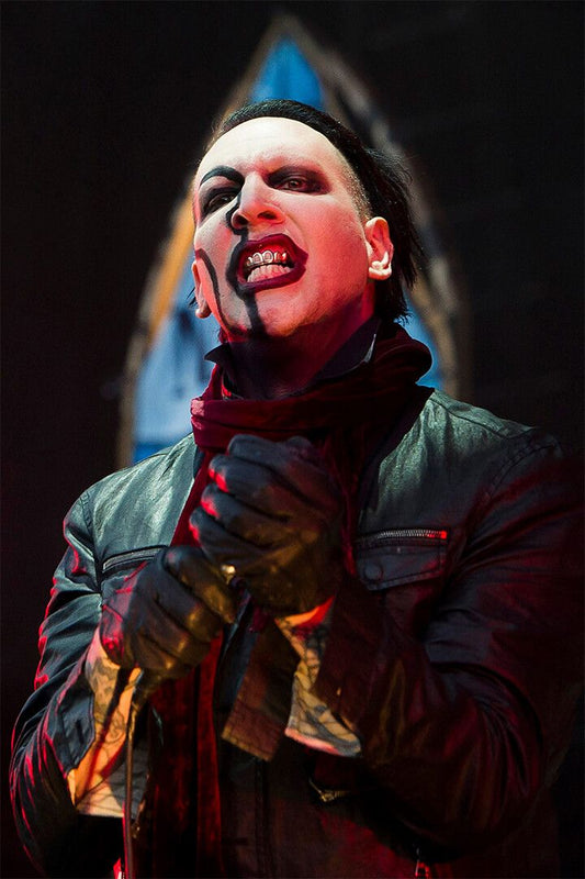 Marilyn Manson Singer Actress Musician Print Wall Art Home Decor Poster