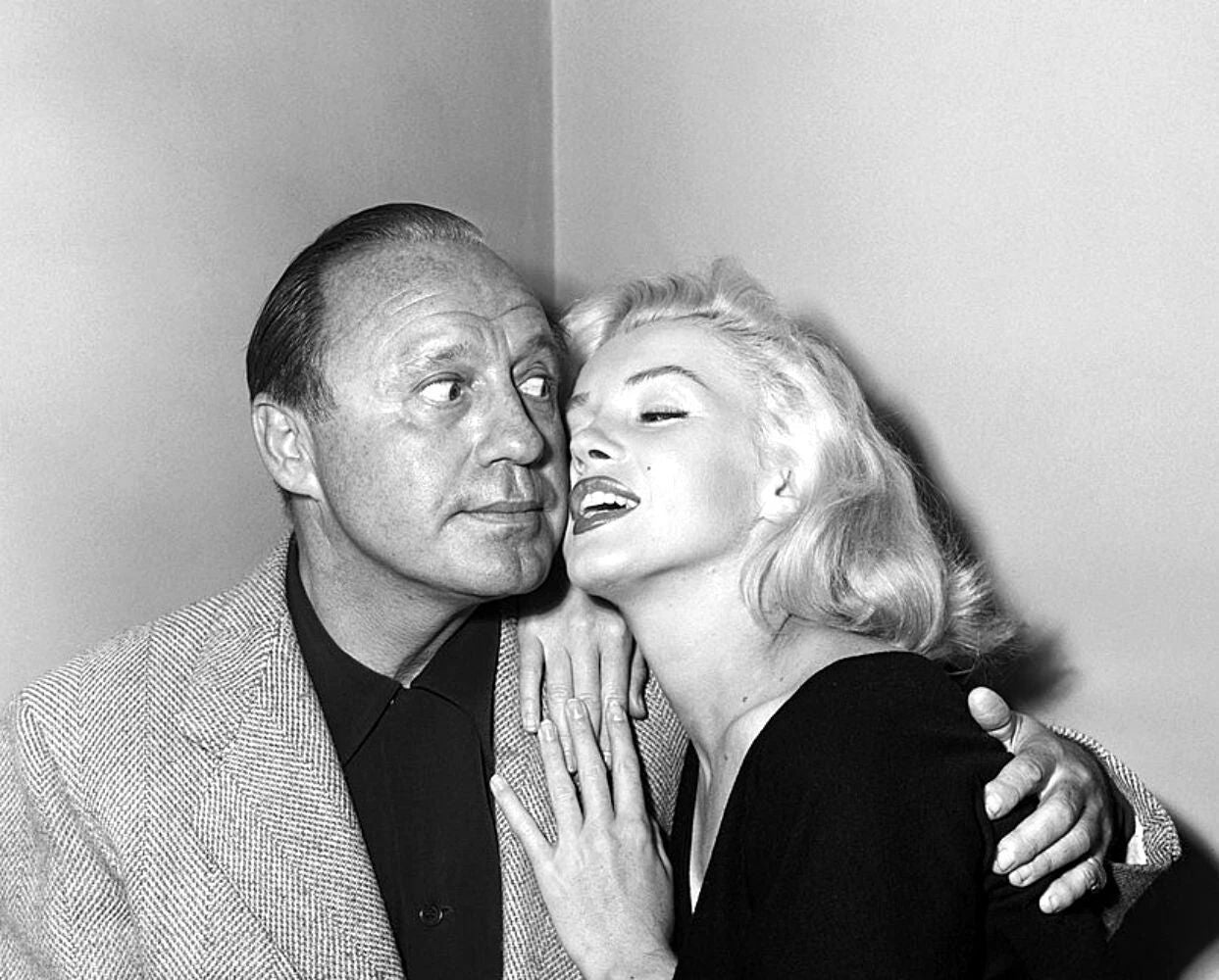Marilyn Monroe And Jack Benny Classic Old Picture Poster Photo Print