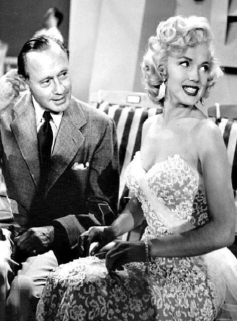 Marilyn Monroe And Jack Benny Classic Publicity Picture Poster Photo Print