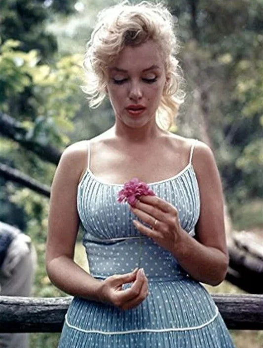 Marilyn Monroe At 28 Iconic Blonde Actress Singer Model Picture Photo Print