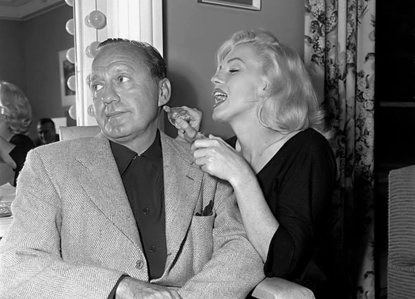 Marilyn Monroe W Jack Benny Classic Publicity Picture Poster Photo Print