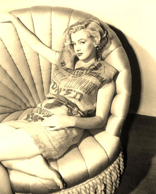 Marilyn Monroe Wearing A Potato Sack Dress Classic Picture Magnet 8.5 X11