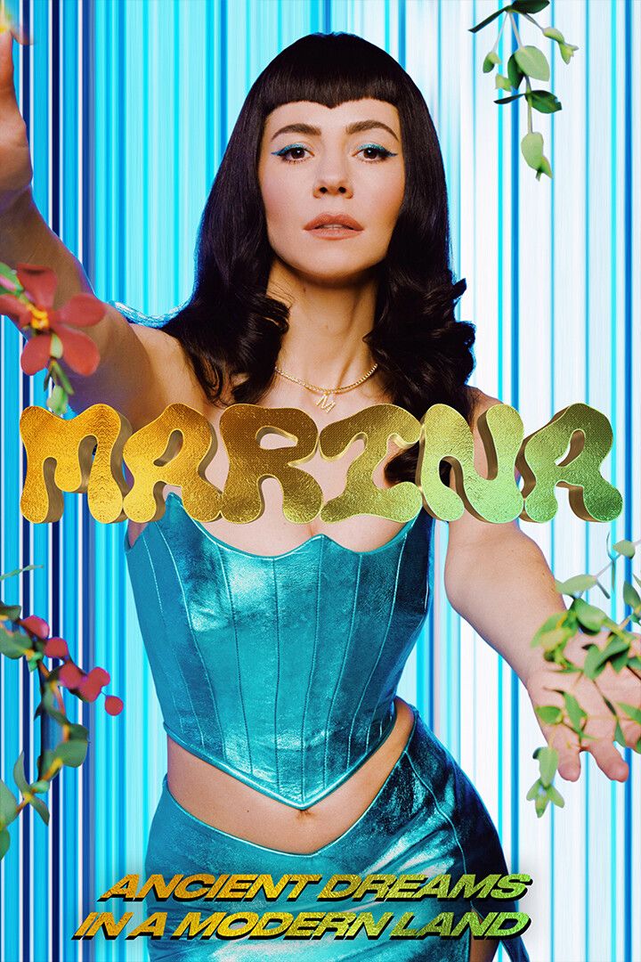 Marina Ancient Dreams In A Modern Land Music Album Print Jigsaw Puzzle