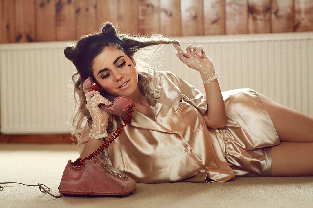 Marina And The Diamonds Lambrini Diamandis Singer Art Wall Home Poster
