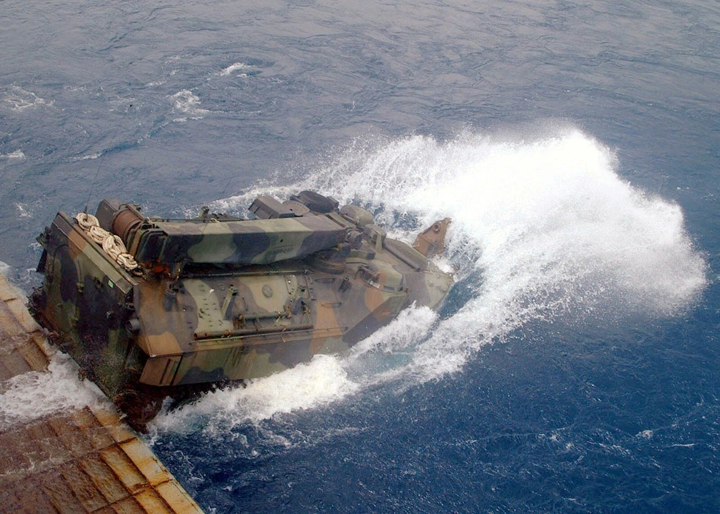 Marine Aavr 7A1 Amphibious Recovery Military Vehicle Poster Picture Photo Print