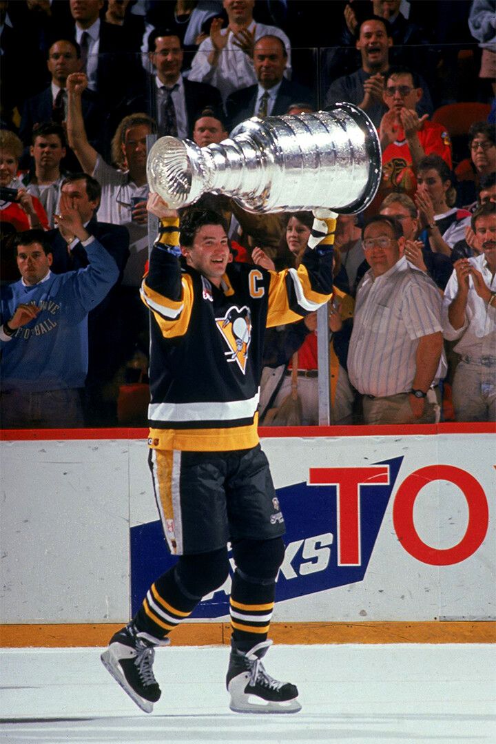 Mario Lemieux Celebrity Ice Hockey Best Player Wall Art Home Dec Jigsaw Puzzle