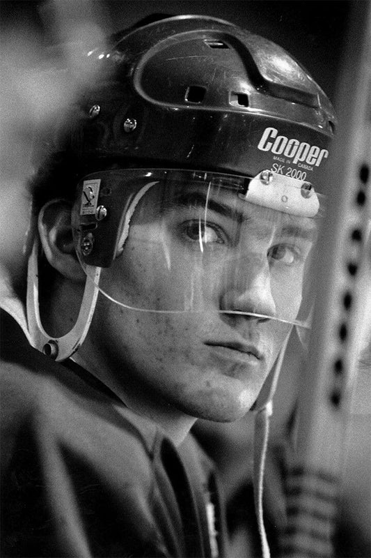 Mario Lemieux Celebrity Ice Hockey Player Style Wall Art Home Poster