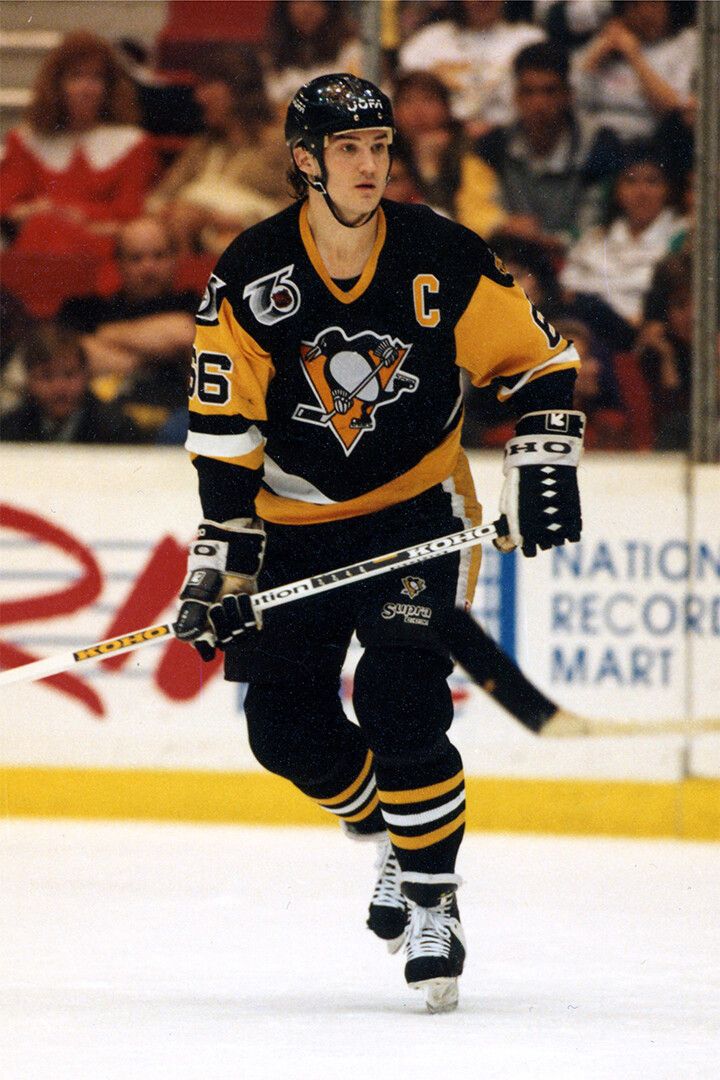 Mario Lemieux Celebrity Ice Hockey Player Wall Art Home Decor Poster
