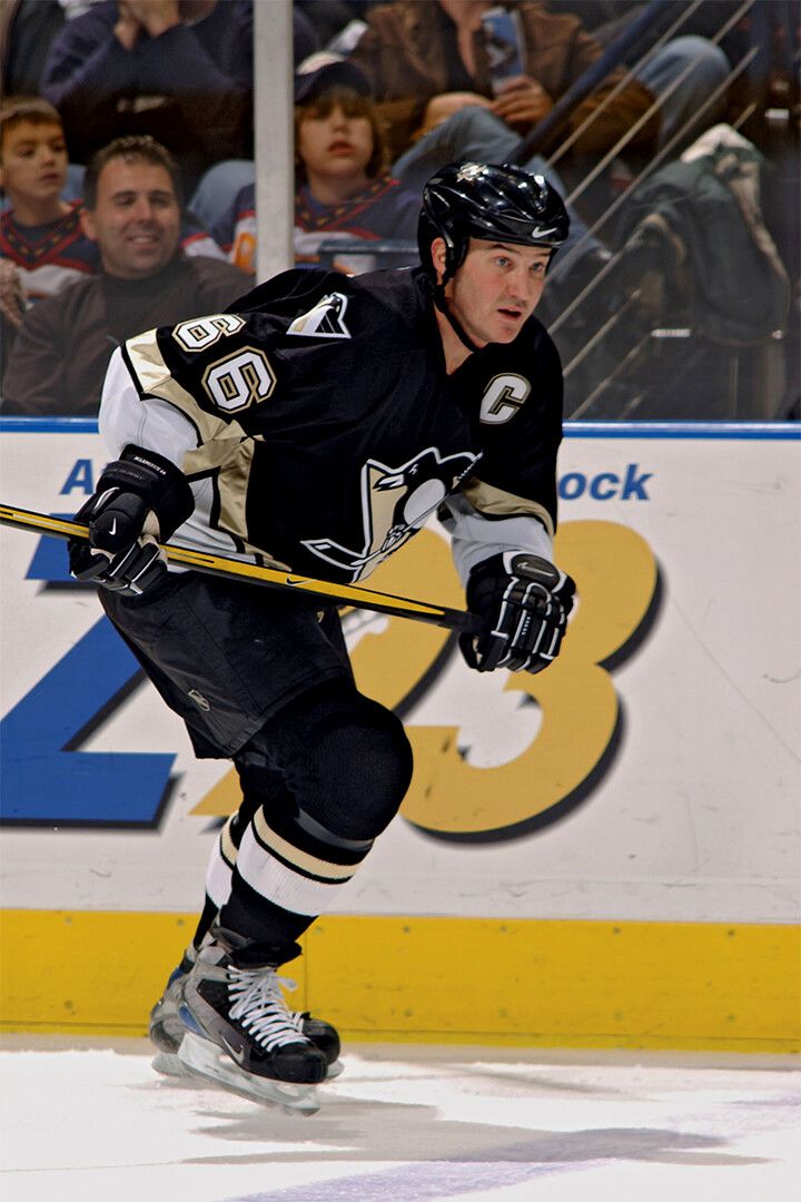 Mario Lemieux Celebrity Ice Hockey Sports Style Wall Art Home Poster
