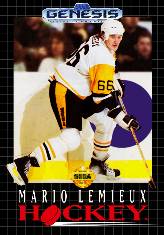 Mario Lemieux Hockey (Usa) Genesis Print Poster