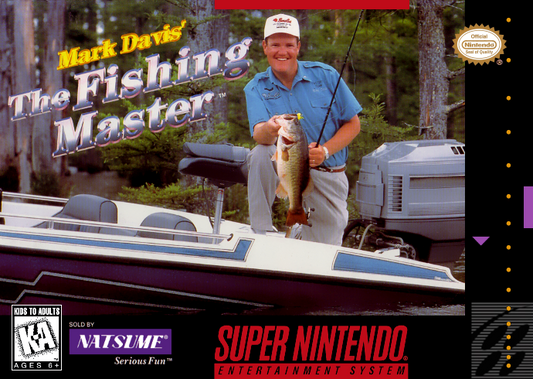 Mark Davis The Fishing Master (Usa) Snes Print Poster