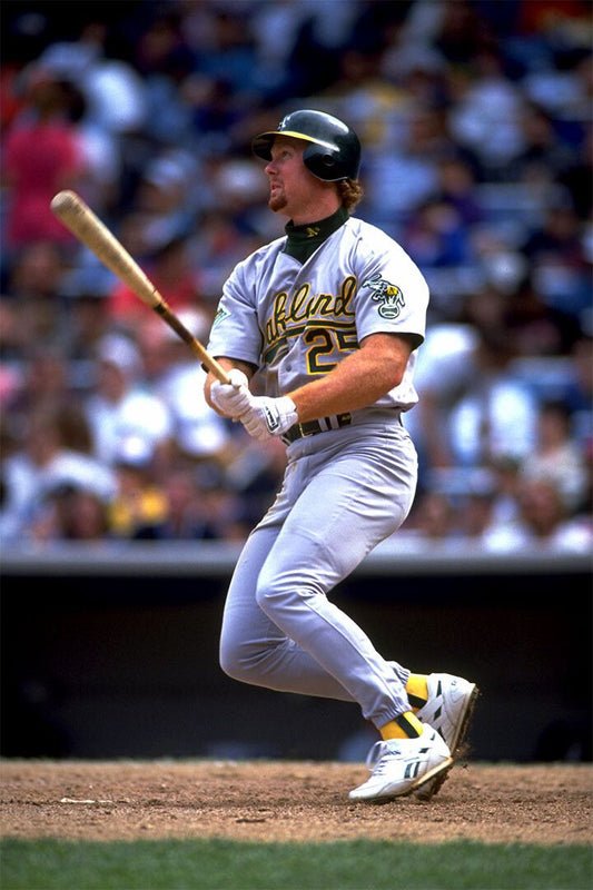 Mark Mcgwire Oakland As Mlb Baseball Sport Wall Art Home Decor Poster