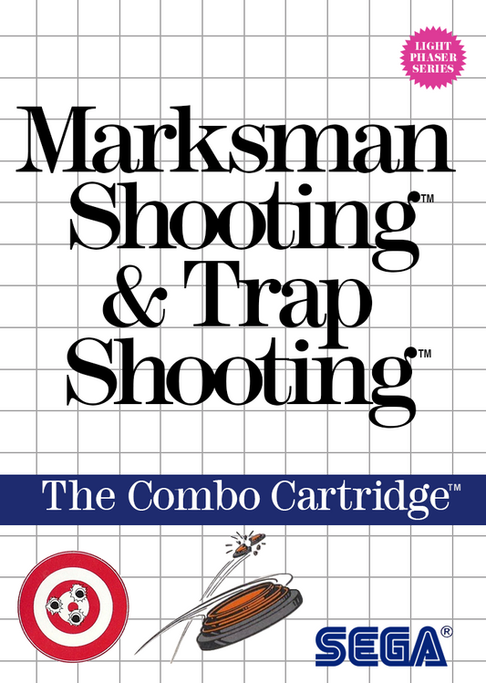 Marksman Shooting & Trap Shooting Sega Master System Print Poster