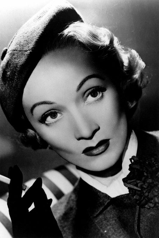 Marlene Dietrich Sparkly Dress Actress Painting Wall Art Home Dec Poster