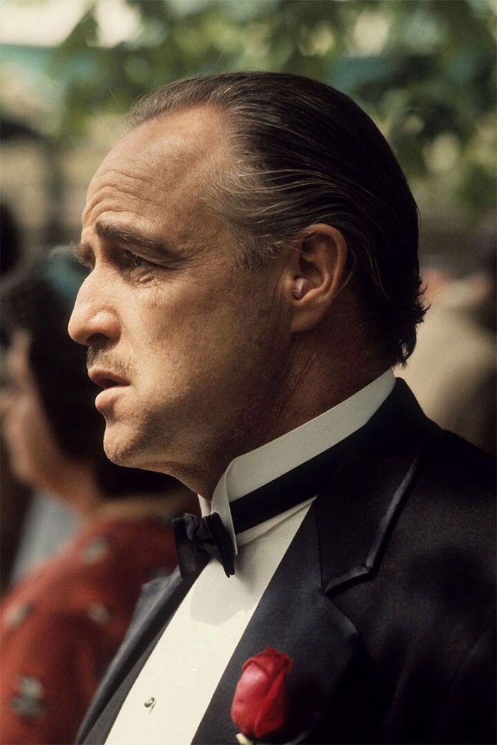 Marlon Brando Great Godfather Star Movie Painting Wall Art Home Poster