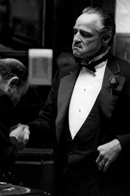 Marlon Brando In The Godfather Movie Print Wall Art Home Decor Poster