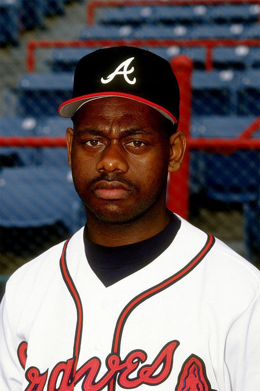 Marquis Grissom Athlete Atlanta Sport Wall Art Home Decor Poster