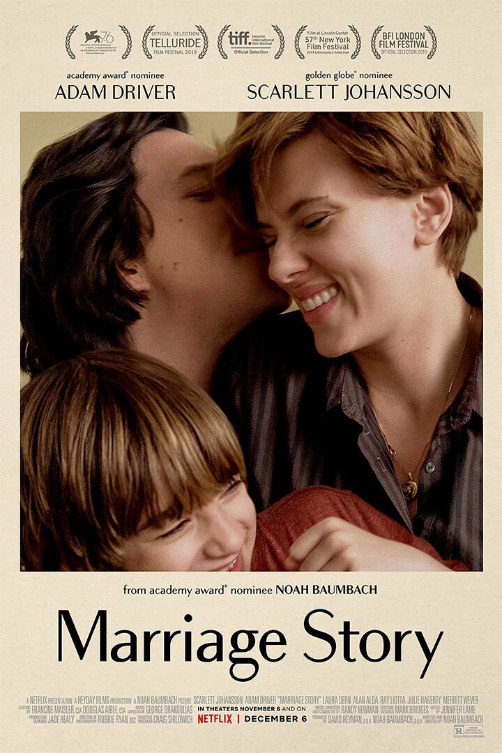 Marriage Story Movie 2020 Drama Romance Comedy Print Wall Art Poster
