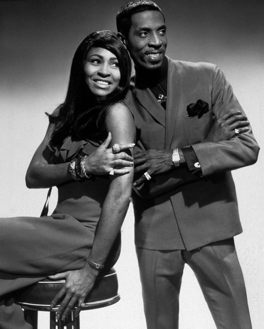 Married Couple Singers Ike And Tina Turner Publicity Picture Keychain Print