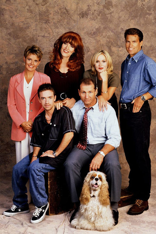 Married With Children Cast Comedy Series Art Print Decor Poster