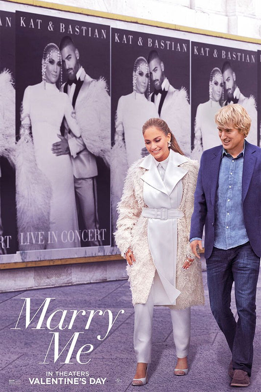 Marry Me Romantic Comedy Drama Movie Lopez Wilson Coiro 2022 Poster