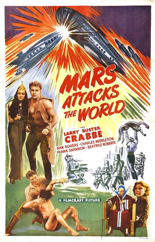Mars Attacks World 01 Movie Magnet