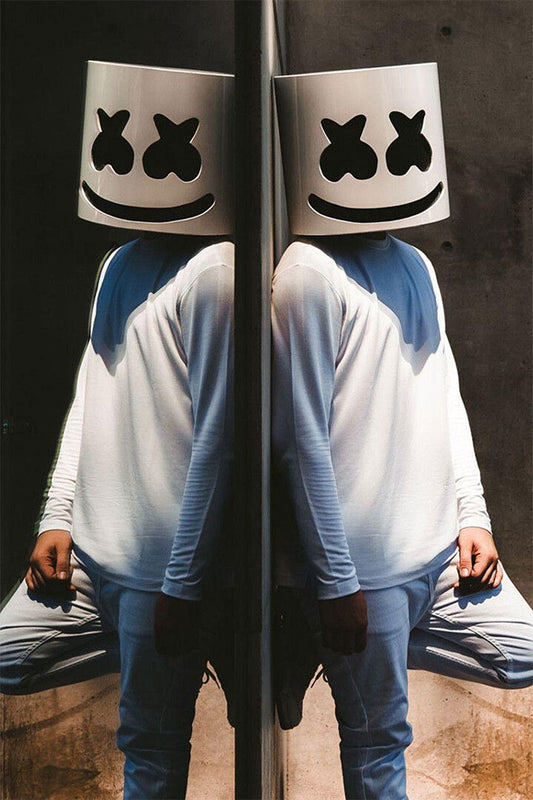 Marshmello Celebrity Music Producer Dance Wall Art Home Decor Poster