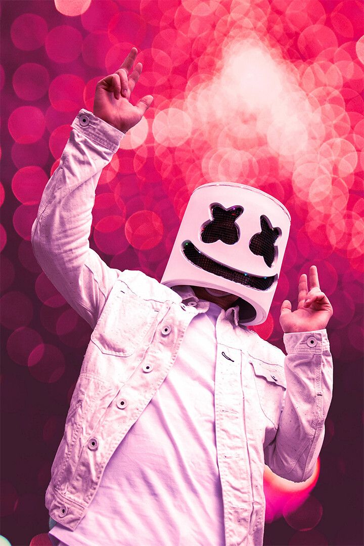 Marshmello Music Producer Stage Performer Magnet