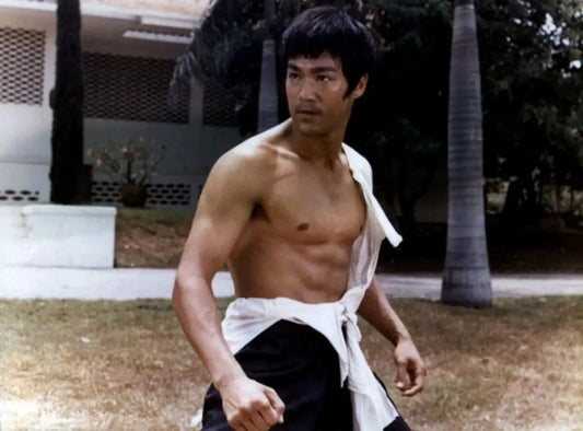 Martial Artist & Actor Bruce Lee Classic Vintage Picture Photo Print