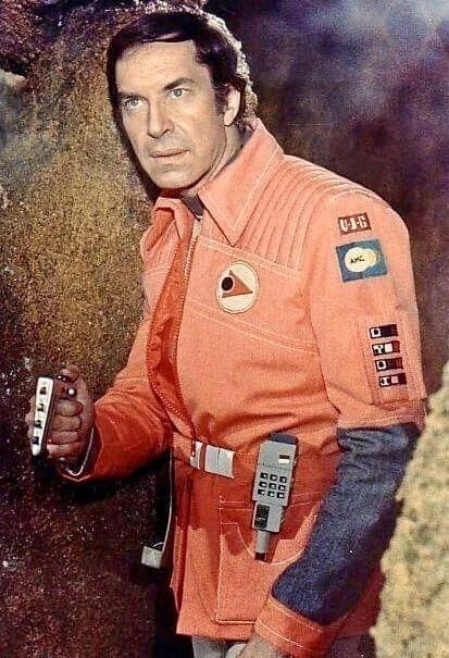 Martin Landau In 70S Tv Show Space 1999 Publicity Picture Photo Print