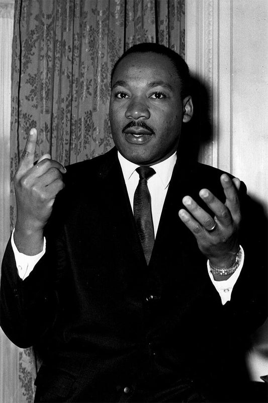 Martin Luther King Jr Civil Rights Movement Leader Wall Art Home Poster
