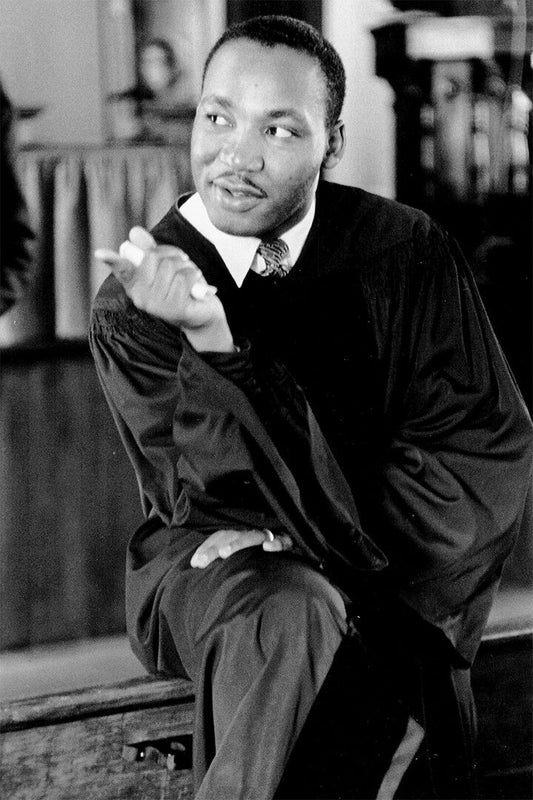 Martin Luther King Jr Delivering Sermon Priest Jigsaw Puzzle