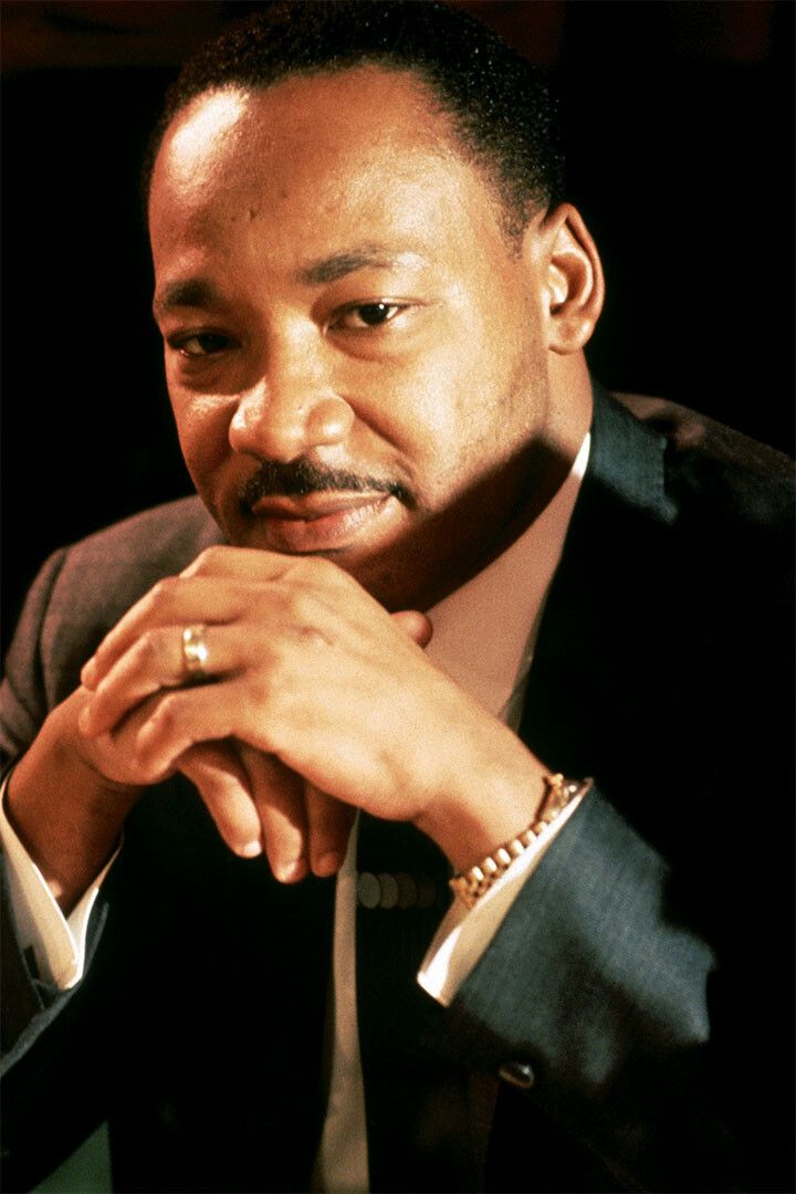 Martin Luther King Jr Sociologist Baptizer Keychain