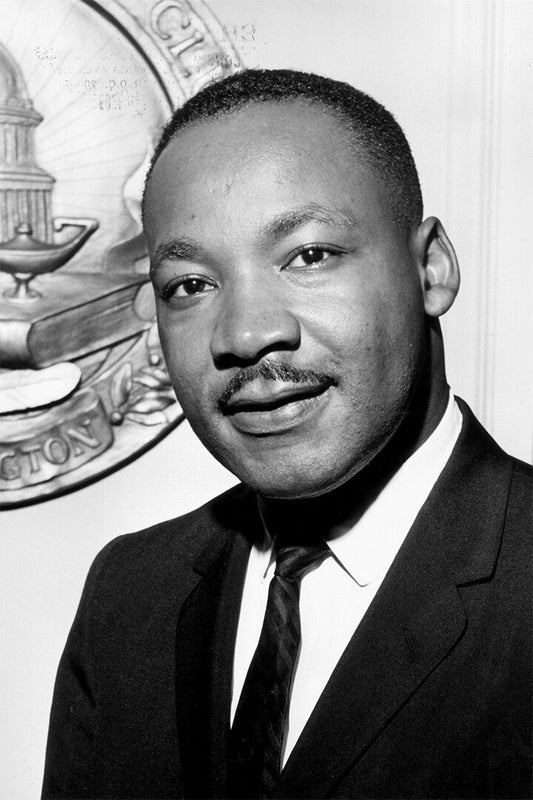 Martin Luther King Sociologist Baptizer Print Jigsaw Puzzle