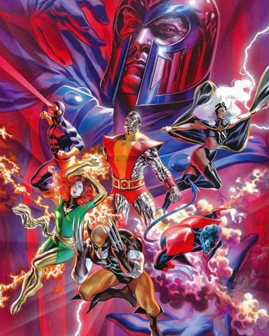 Marvel Heroes Illustration Print Poster