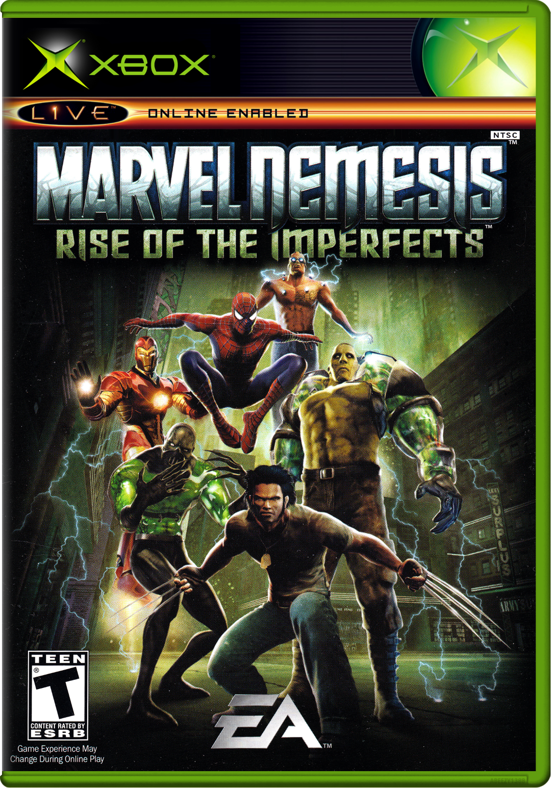 Marvel Nemesis Rise Of The Imperfects Xbox Print Poster
