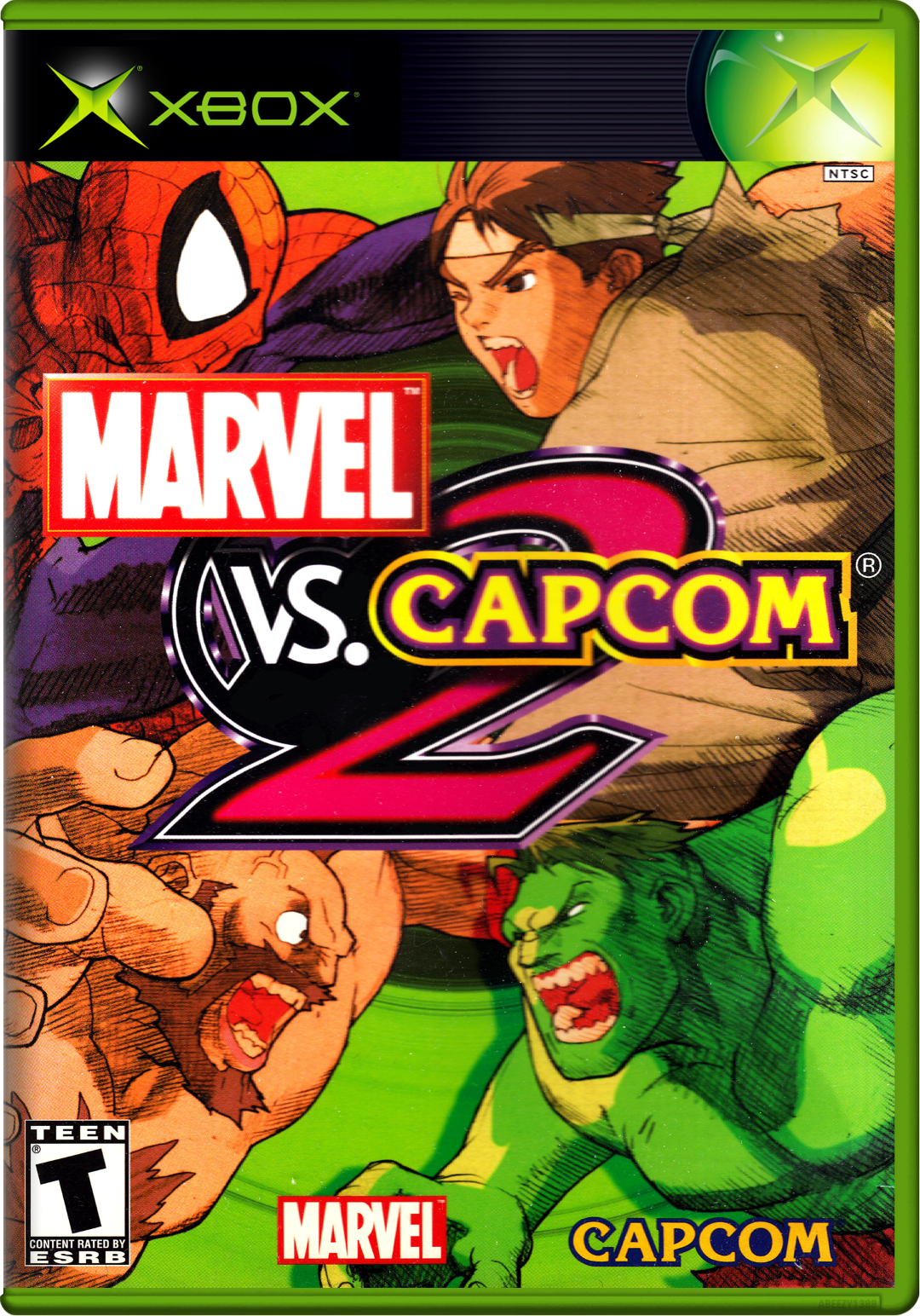 Marvel Vs. Capcom 2 New Age Of Heroes Xbox Print Poster
