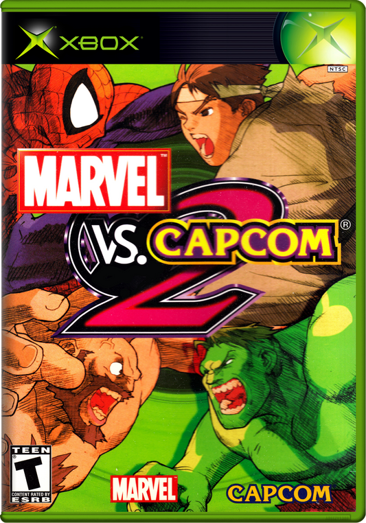 Marvel Vs. Capcom 2 New Age Of Heroes Xbox Print Poster