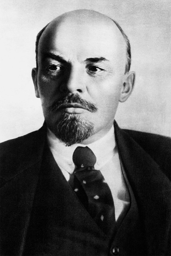 Marx Lenin Posed Socialist Politician Print Keychain