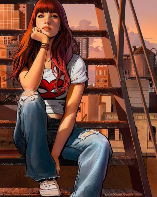 Mary Jane Watson 5285 Print Poster