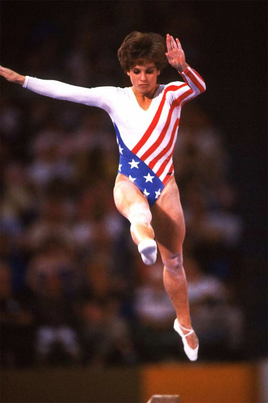 Mary Lou Retton Gymnastics Sports Jigsaw Puzzle