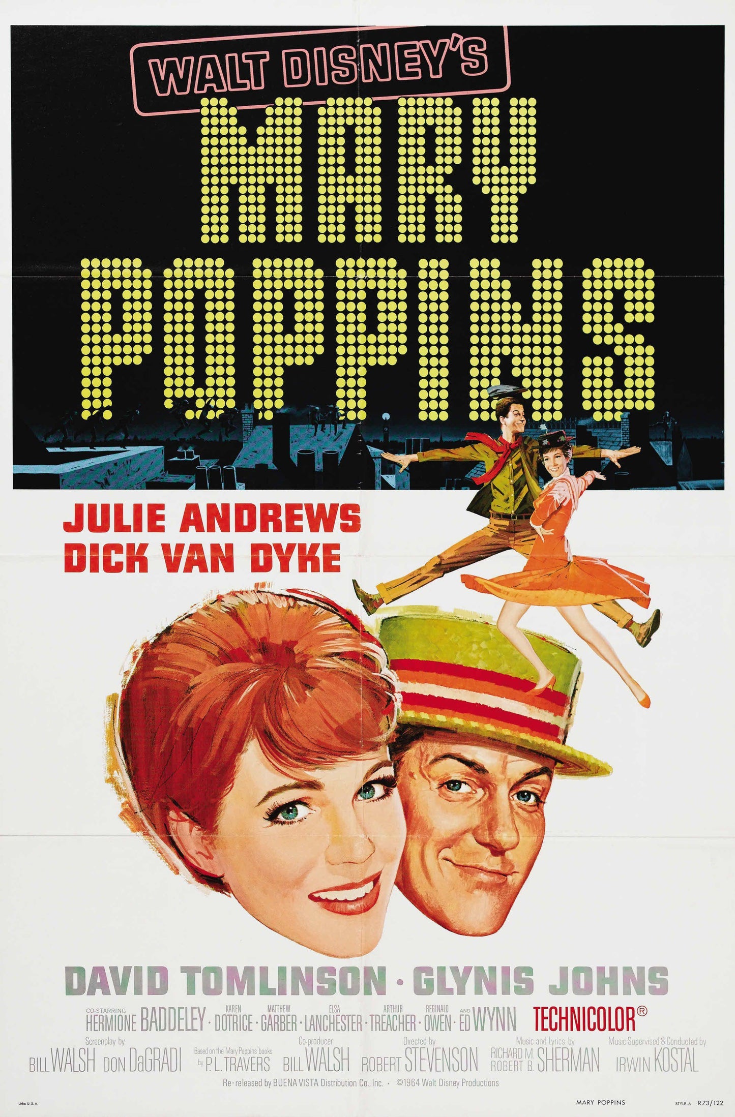 Mary Poppins (1964) 2 Movie Magnet